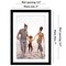 Americanflat Picture Frame with Mat - Modern Design, Shatter-Resistant Glass, Dual Sawtooth Hangers, Ideal for Home and Office Decor